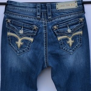 Rock Revival Leah Denim Jeans Easy Boot 28 x 30